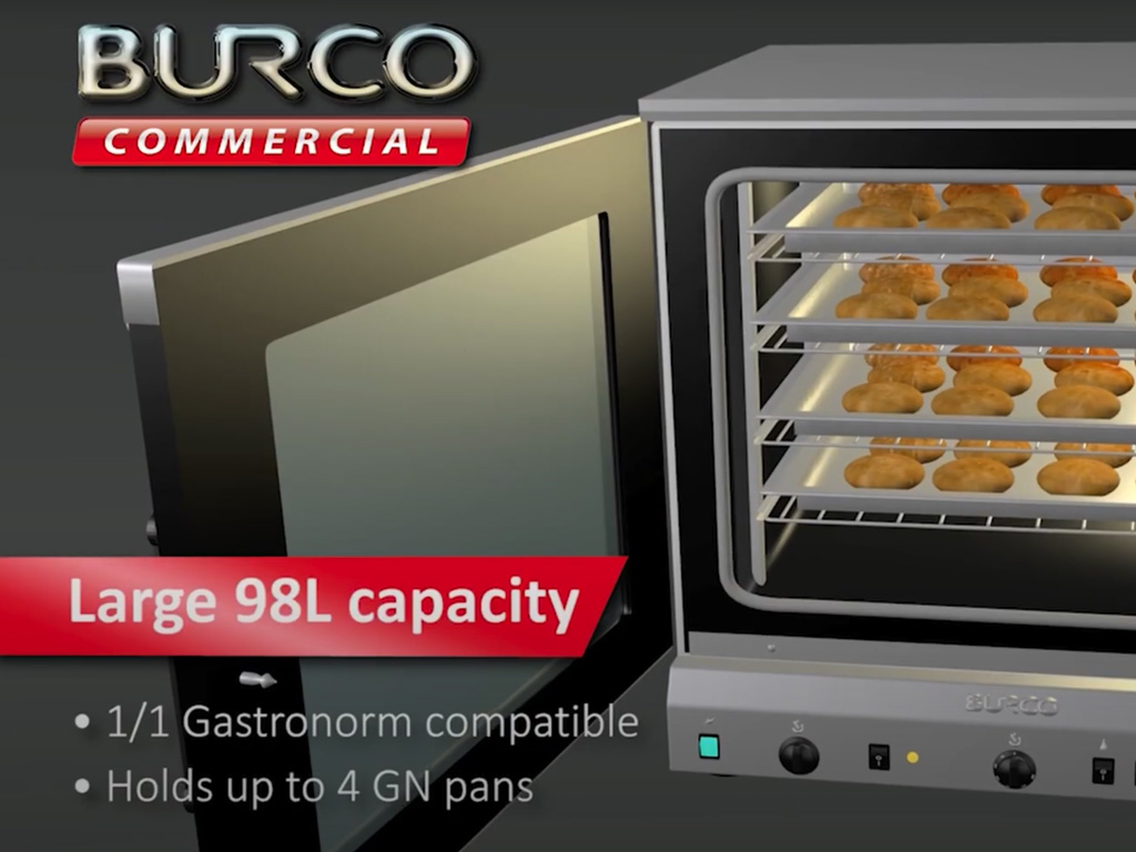 Burco Ovens 3D animation